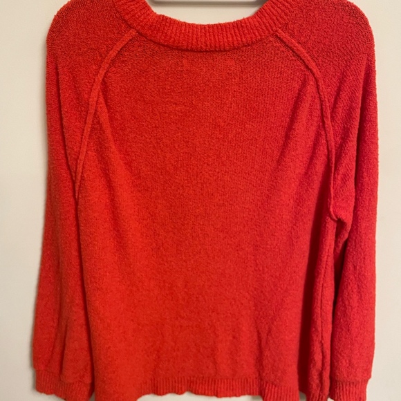 Loft Burnt Orange Sweater Size M - Picture 4 of 5